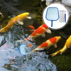  1 stück Flachwasserreinigungswerkzeug Aluminiumstange Fischernetz Pool