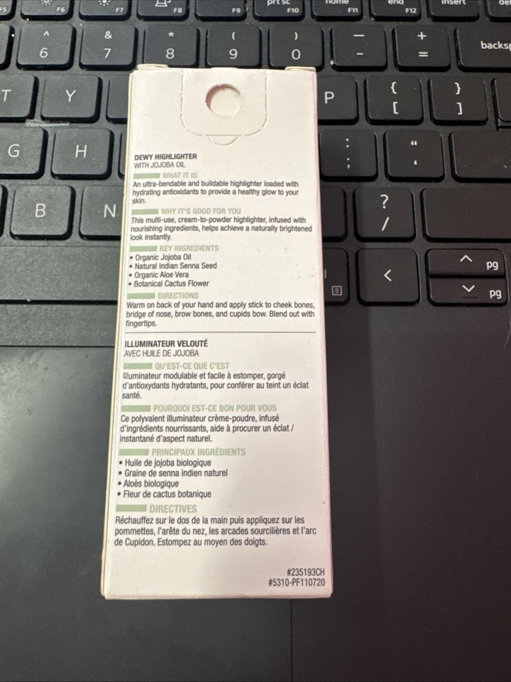 Physicians Formula Organic Wear Dewy Highlighter PF11072 Honey Dew - Image 2 of 2