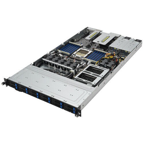 ASUS RS500A-E12-RS12U 1U Server 12X2.5" AMD EPYC 9654 24×DDR5 64GB 4800Mhz RAM - Picture 2 of 2
