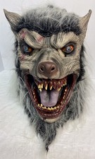 Werewolf Mask For Halloween Very Scary And Lifelike Made Of Durable Rubber