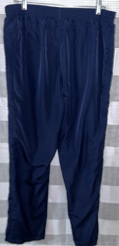 Vintage Adidas Windbreaker Pants Mens XL Navy Mesh Lined Inseam 33 - Picture 3 of 6