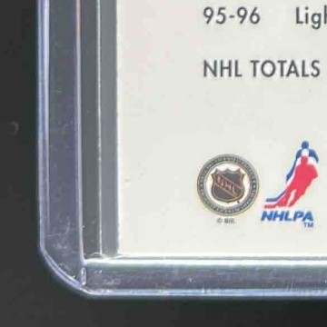 1996-97 Pinnacle Be a Player Cory Cross Auto #143 Lightning - Picture 8 of 10