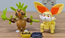 Mega Construx Pokemon Chespin vs. Fennekin GFV79 Pokemon Only - GDJ-A-742
