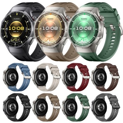 Für Huawei Watch GT 6 Pro 46mm Smartwatch Silikon Quick Fit Armband Uhrenarmband