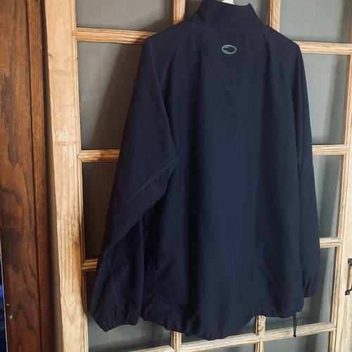 NWT Adidas Blue Golf Jackt 1/4 Zip Teflon Diamond Hill Country Club Size M 24x31 - Picture 19 of 19