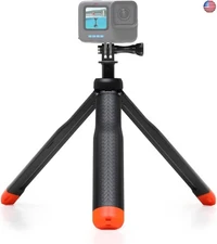 SOONSUN 4in1 Floating Selfie Stick Tripod for GoPro Hero 13 12 11 10 9 8 7 6 5