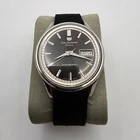 Vintage JDM Seiko Sportsmatic Deluxe Automatic 25J Black Sunburst Dial 7619-7010