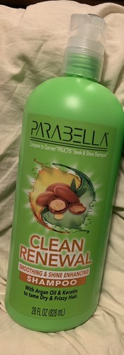 💥Parabella Clean Renewal Shampoo mit Arganöl/Ketatin kein frisches Haar 28 fl. Oz. - Bild 3 von 6