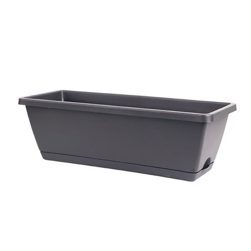 Rectangular Planter Box Plastic Flower And Vegetable Planting Pots Plant Contain - Picture 2 of 19