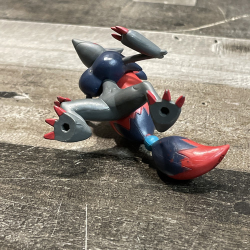 POKEMON Zoroark 6in Action Figure 2011 Jakks Pacific Nintendo RARO DIFFICILE DA TROVARE - Foto 6 di 7