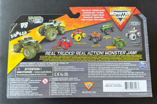 2024 Spin Master Monster Jam Shaker VS Soldier Fortune Serie 30 - Bild 6 von 6