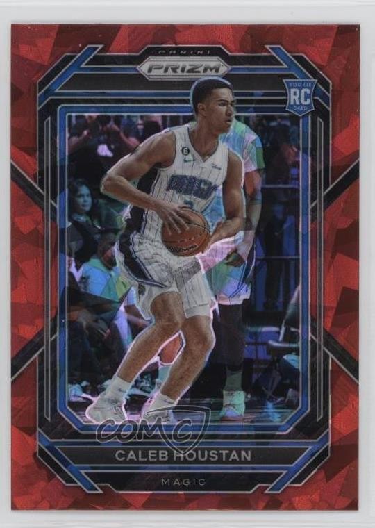 2022-23 Panini Prizm Red Ice Prizm Caleb Houstan #269 Rookie RC