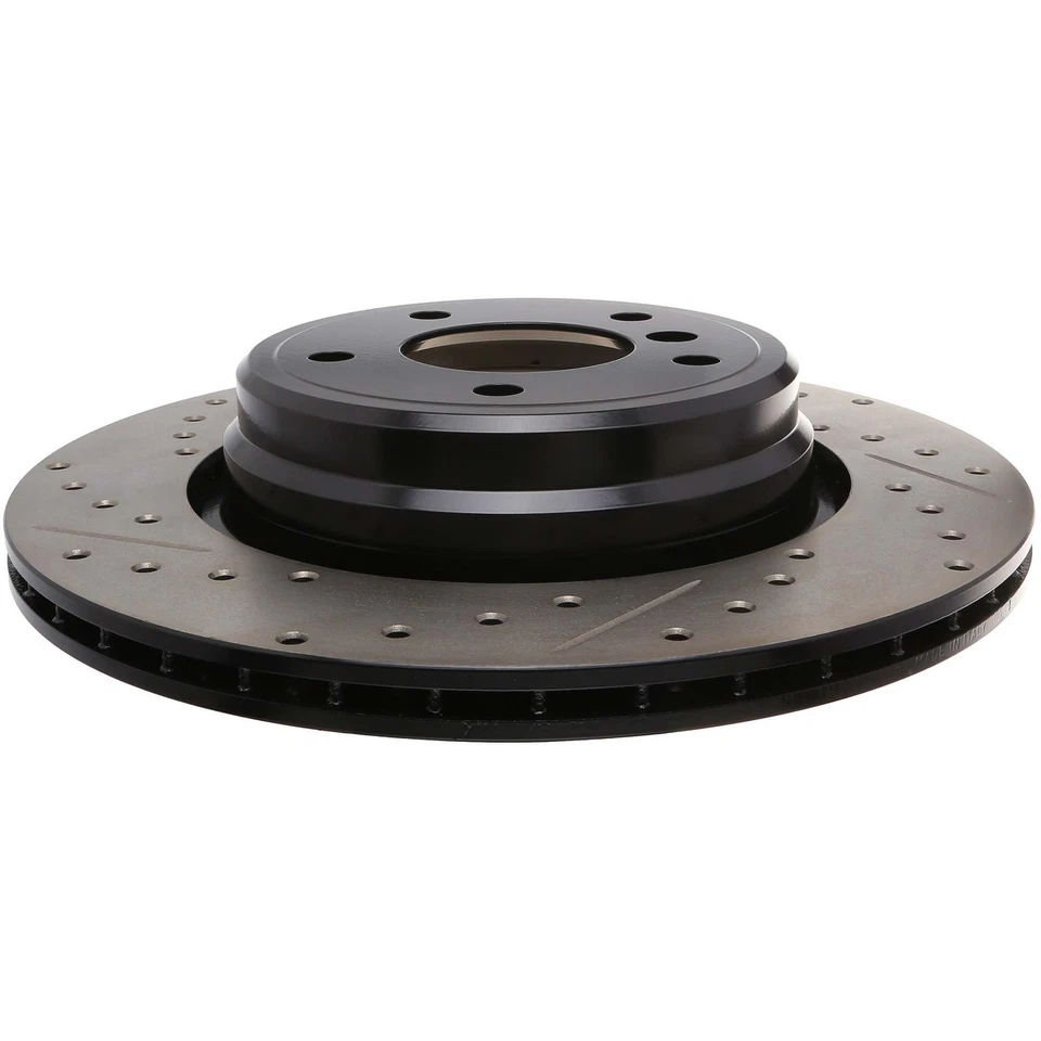 Rotor de freio a disco traseiro direito Mechanics Choice para 1995-2003 BMW 750iL, Z8 - Imagem 2 de 3