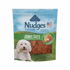 Blue Buffalo Nudges Natural Jerky Cut Dog Treats, Chicken Flavored, 40 Ounce