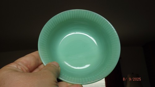 4 FIRE KING Jane Ray 5" JADEITE BERRY BOWLS - Picture 2 of 6