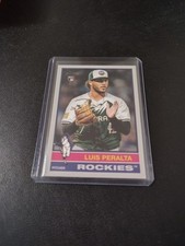 2025 topps heritage baseball #176 Luis Peralta RC