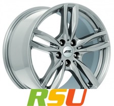 4x ATS Evolution polar-silber 7.5x17" ET43 LK5 120 ML 72.6 Alufelgen 17 Zoll
