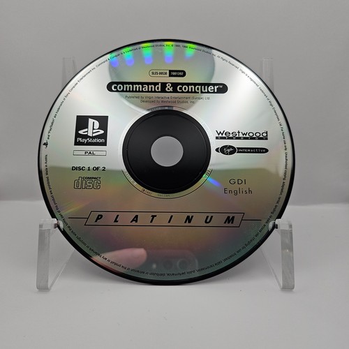 Command & Conquer Sony PlayStation 1 Complete PAL Version Platinum - Picture 5 of 9