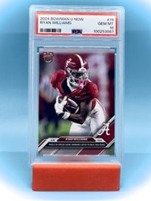 2024 Bowman U Now Ryan Williams RC #19 PSA 10