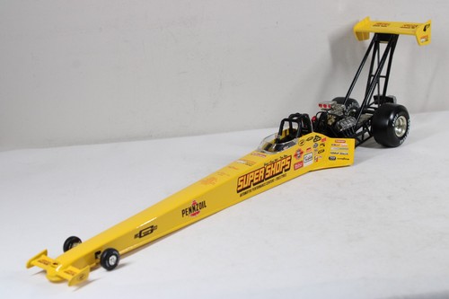 EDDIE HILL 1988 ACTION 4.69 SEC SUPER SHOPS PENNZOIL TOP FUEL DRAGSTER MEGA RARE - Picture 2 of 13