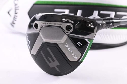 Callaway Elyte #3 Wood / 15 Degree / Stiff Flex Denali Charcoal 60 Shaft - Picture 2 of 9