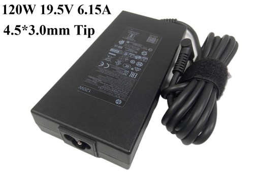 Genuine HP 120W 19.5V 6.15A Charger for Envy 15 15t 17 Laptop Adapter 4.5mm Tip - 第 1/6 張圖片