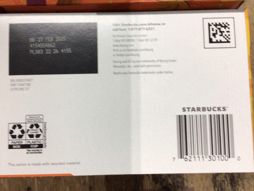 Starbucks Pumpkin Spice Flavored Coffee K-Cups 80 Pods(8 X 10) 02/25 Date - Picture 2 of 4