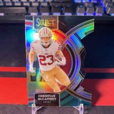 2023 Panini Select - Premier Level Christian McCaffrey #145 Black & Green Prizm