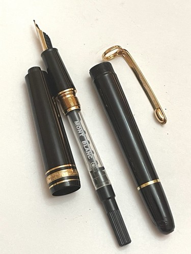 Montblanc Meisterstuck 4810 Solid Gold 585 14k Fountain Pen Nib Body Cap Parts