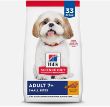 Hill'S Science Diet Senior 7 Chicken Meal,Barley Rice Recipe Dry Dog Food.33LB