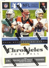 2020 Panini Chronicles Football 8-Pack Blaster Box