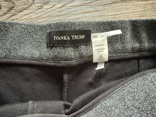 Ivanka Trump Anzughose Damen Large grau Stretch Skinny Knöchel Überzieher bequem - Bild 3 von 6