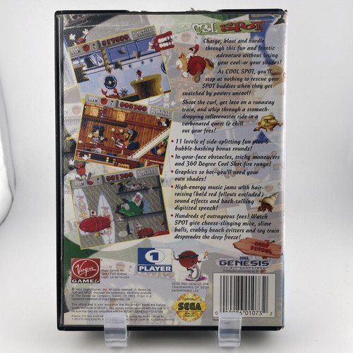 Cool Spot - Sega Genesis - CIB - Foto 3 di 16