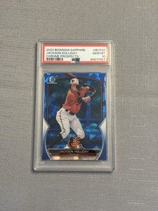 2023 Bowman Sapphire Jackson Holliday Chrome Prospects #BCP20 PSA 10