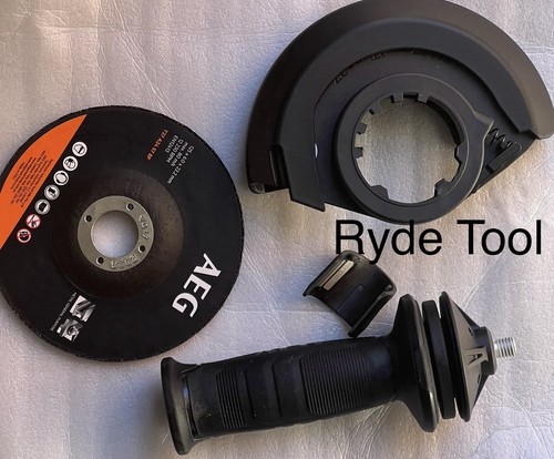 Genuine Black Edition AEG 18V Fusion Angle Grinder, A18FSAG1250. AU Stock - Picture 3 of 3