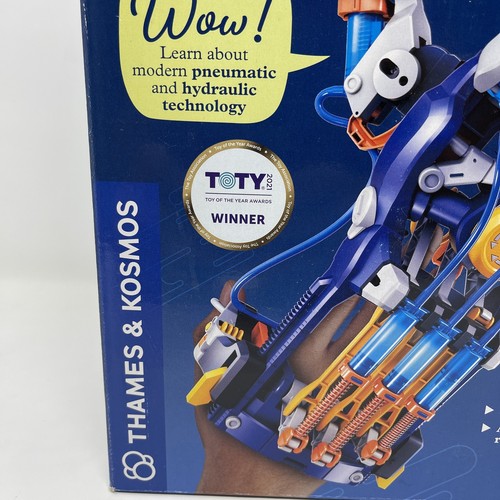Thames & Kosmos Mega Cyborg Hand STEM Kit Hydraulic Robot Science Toy New 203pcs - Picture 6 of 15