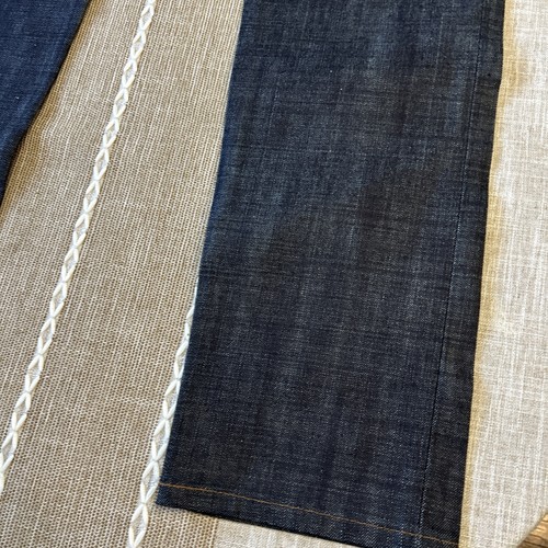 Pantalones de mezclilla nuevos con etiquetas Naked & Famous X Massdrop Ichiban ribete tipo raro W34 L34 - Imagen 3 de 21