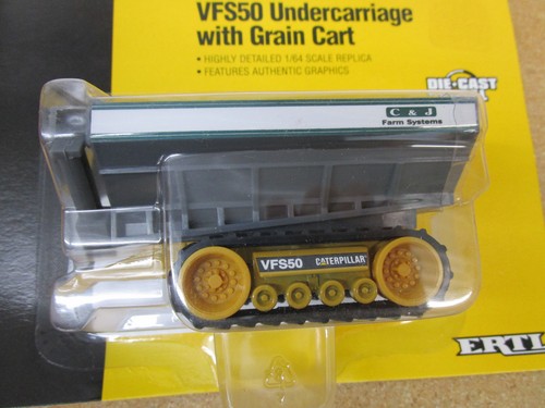 CAT Grain Cart VFS50 ERTL 1/64 C & J Farm implement diecast toy farm B9 Z - Picture 3 of 5
