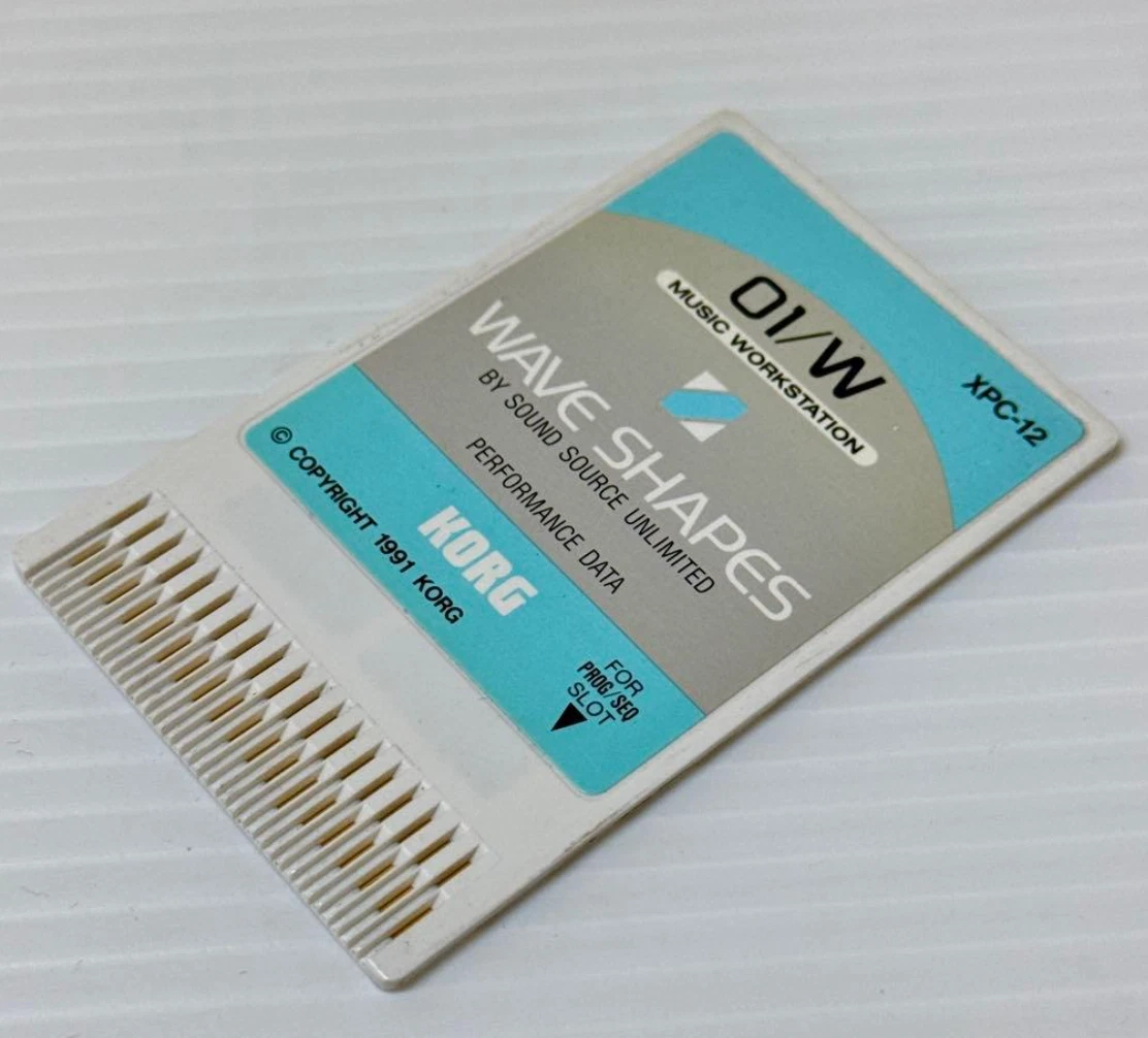 KORG 01/W 拡張 カード データ XPC-12 WAVE SHAPES Korg Vintage Pianos & Keyboards Parts & Accessories for sale | eBay