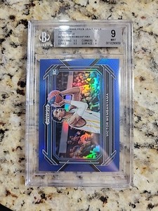 2023-24 Panini Prizm DP Victor Wembanyama RC Prizm Blue /199 BGS 9 Pop 6 #2