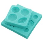 2 Pcs Silicone Ball Mold Chocolate Candy Making Baseball Cooking