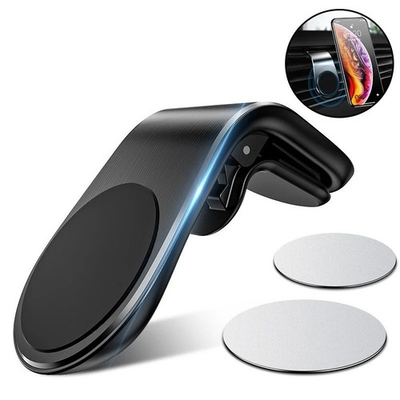 #ad Magnetic Car Phone Holder Stand For Mobile Phone Magnet Mount Accessories Black $7.89