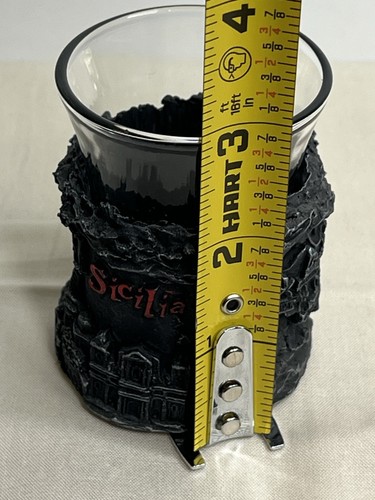 Vintage Souvenir Schnapsglas aus Sizilien Italien Barware wunderschön - Bild 10 von 11