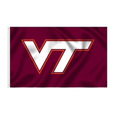 Virginia Tech University in Blacksburg, VA 3' by 5' Flag Fast Free Shipping