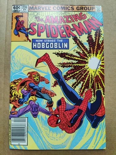 Amazing Spider-Man 239 Marvel VF/NM Sharp Clean Newsstand 2nd Hobgoblin