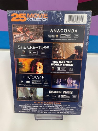 Monsters Attack: 25 Movie Collection (DVD, 2016) 6-Disc Set - Picture 2 of 2