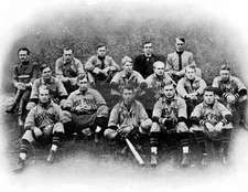 WEST POINT BASEBALL TEAM GROUP PHOTO 1907 8.5X11 PHOTO