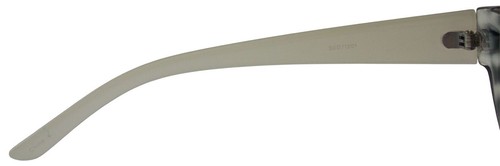 Sol Classic Sunglasses UV Protection Gray White Plastic Cat Eye Womens Xmas Gift - Picture 3 of 5