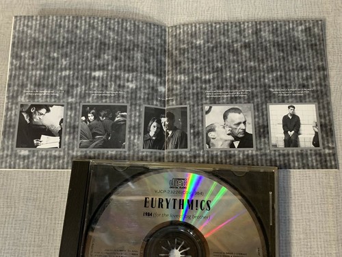 EURYTHMICS 1984 Soundtrack JAPAN CD VJCP-23226 w/PS 1993 SuperMasters reissue - Picture 4 of 6