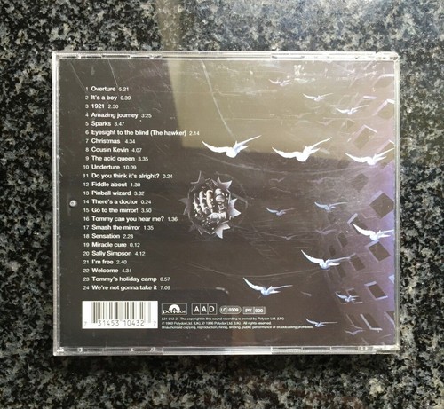 The Who, Tommy CD - Picture 2 of 4